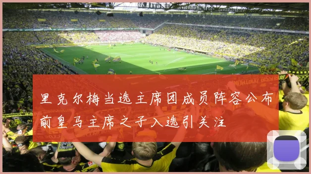 里克尔梅当选主席团成员阵容公布前皇马主席之子入选引关注